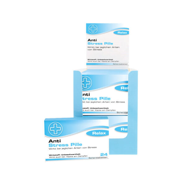 Scherztabletten Anti Stress