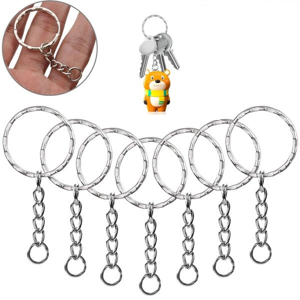 Schlüsselring mit Gliederkette