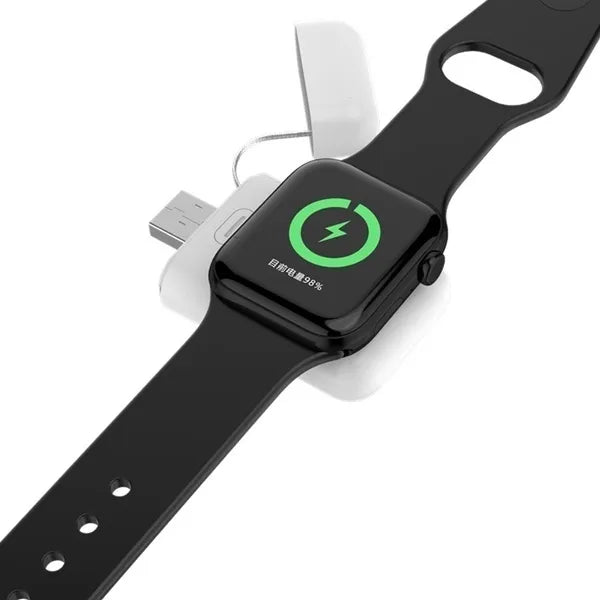 Magnet Ladegerät mit Powerbank für Apple Watch Series 1/2/3/4/5/SE