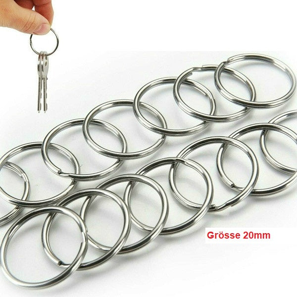 Nickel Schlüsselanhänger Split Ring