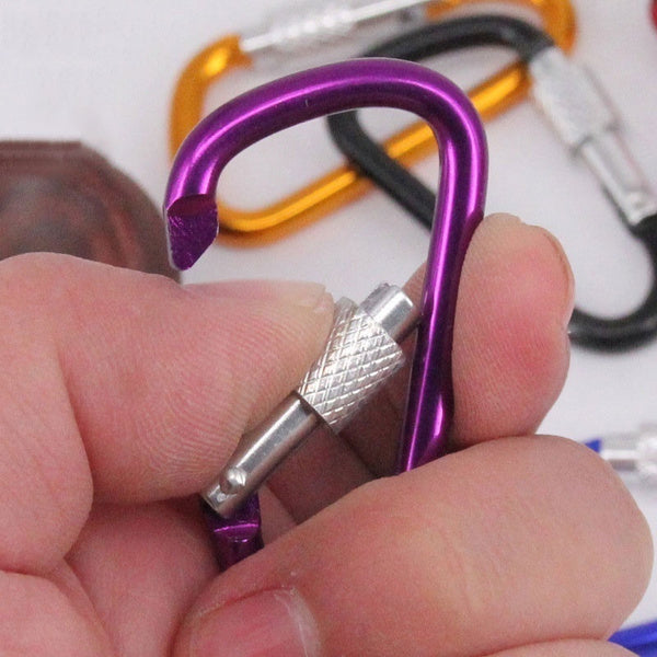 Karabiner mit Kupplung in verschiedenen Farben