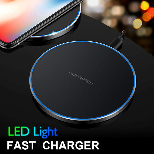 30W Fast Qi Wireless Charger Induktionsladestation