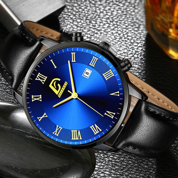 Kreative Männer Business Quartz Uhr