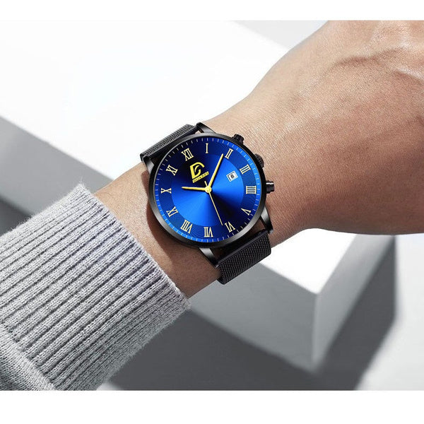 Kreative Männer Business Quartz Uhr