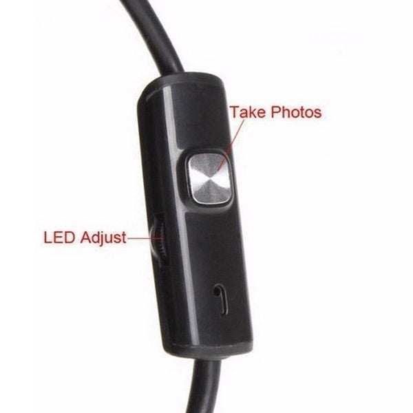 3 In1 mit 6 LED Kabel Wasserdichte Inspektionskamera/Endoskop