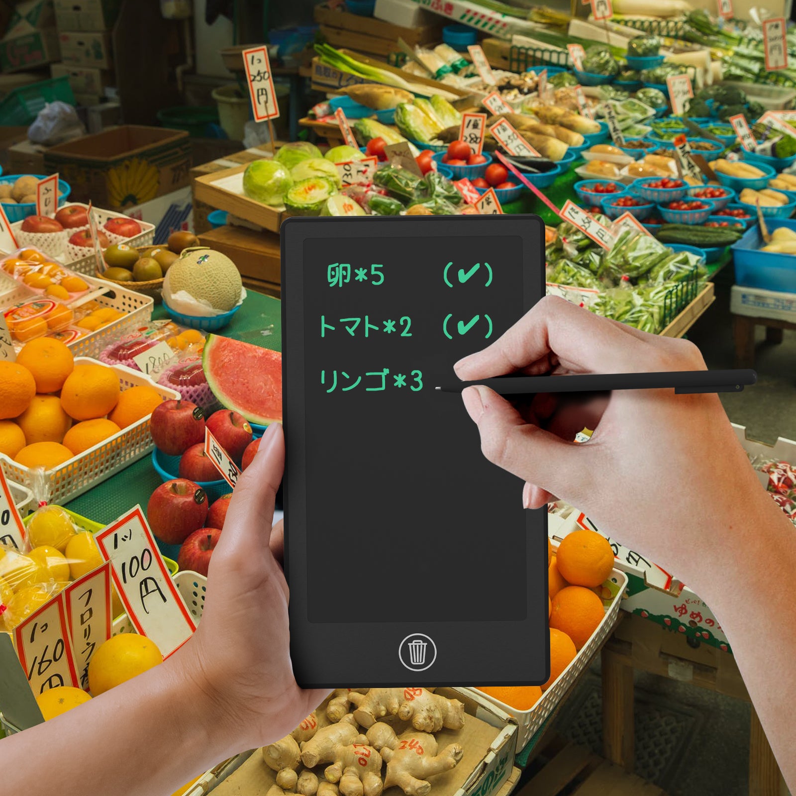 6,5" Schreibtafel Tablet - Ideal zum Mahlen oder kurze Notizen