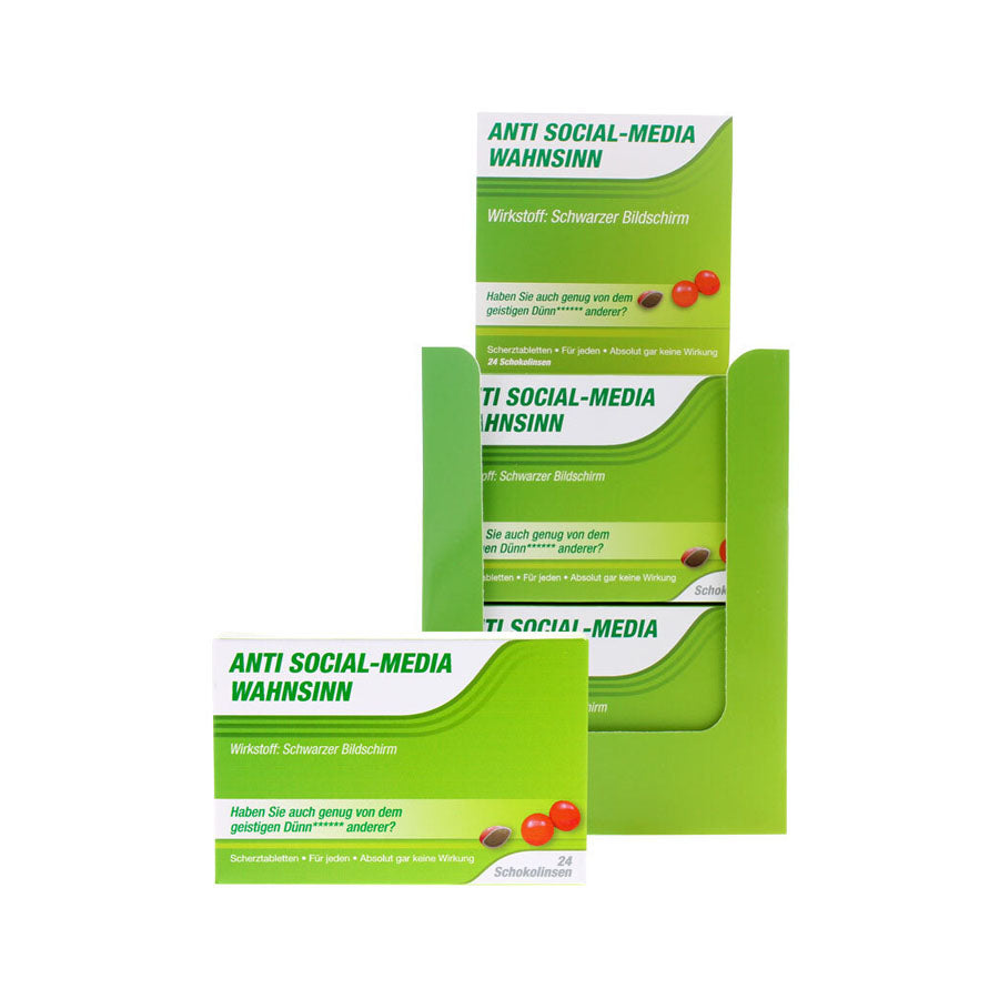 Scherztabletten Social-Media Wahnsinn