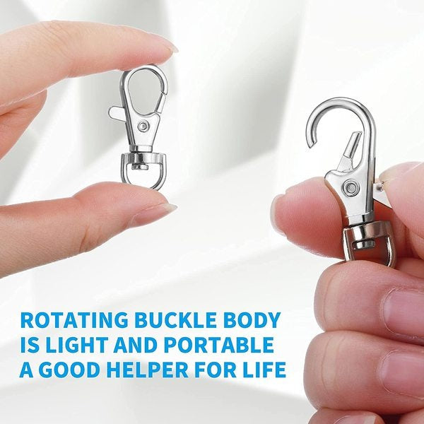 Premium Swivel Lanyard Karabinerhaken mit Schlüsselring