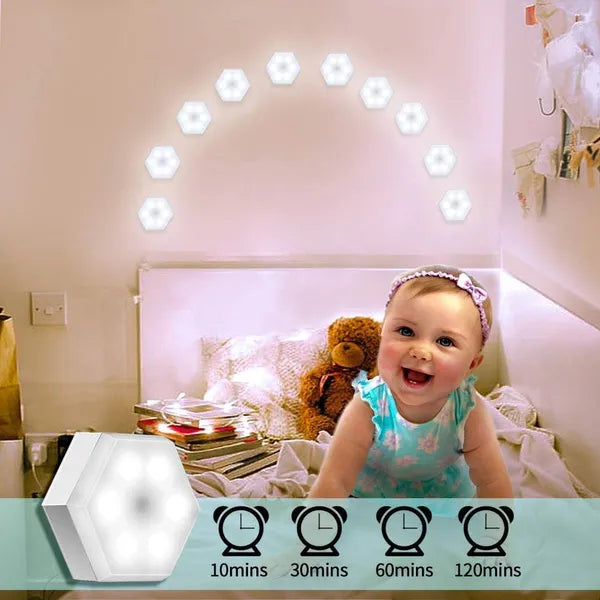 LED Effekt Licht im 6er Set mit 2 Fernbedienungen