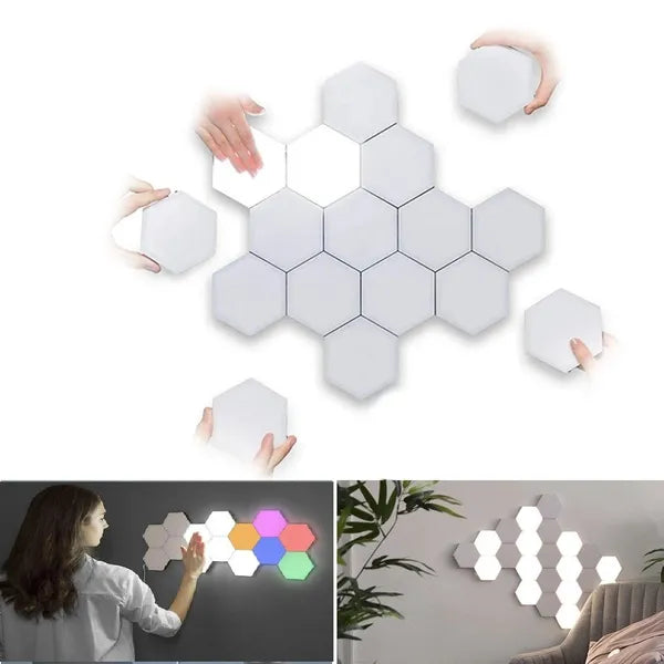 LED Effekt Licht im 6er Set mit 2 Fernbedienungen