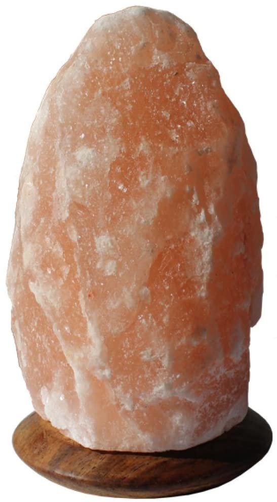 HIMALAYA SALT DREAMS Beleuchteter Salzkristall mit Holzsockel