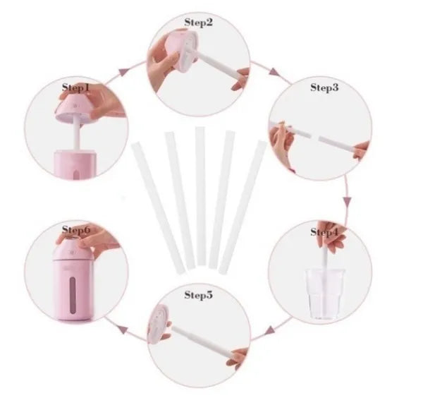 Luftbefeuchter Ersatz Baumwolle Schwamm Stäbe