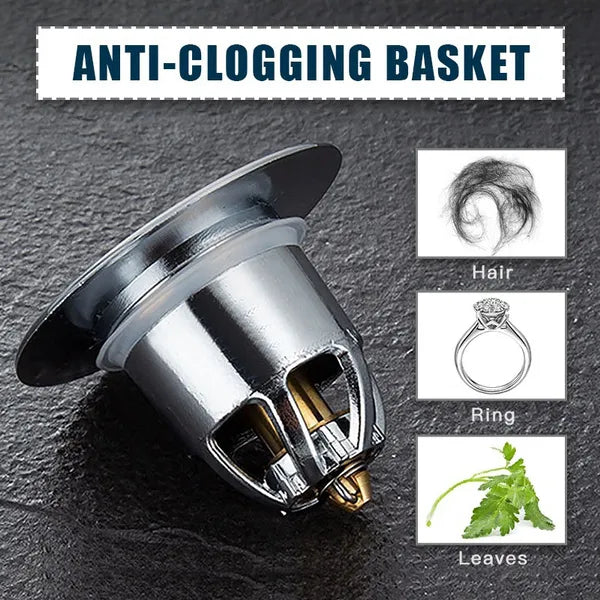 Waschbecken Chrome Stöpsel