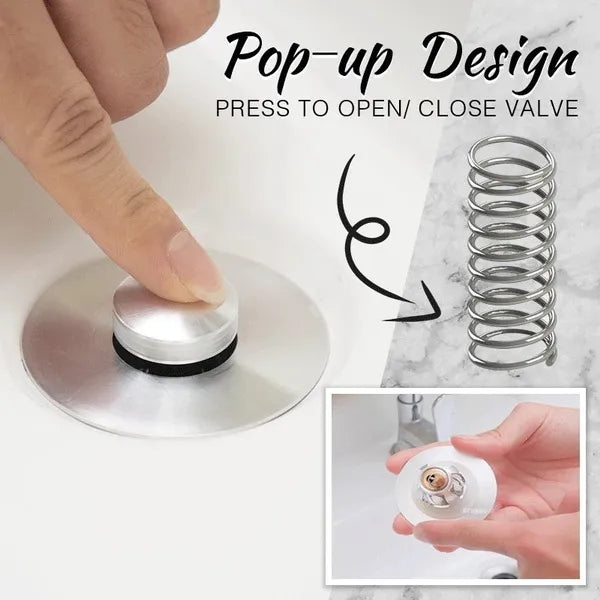 Waschbecken Chrome Stöpsel