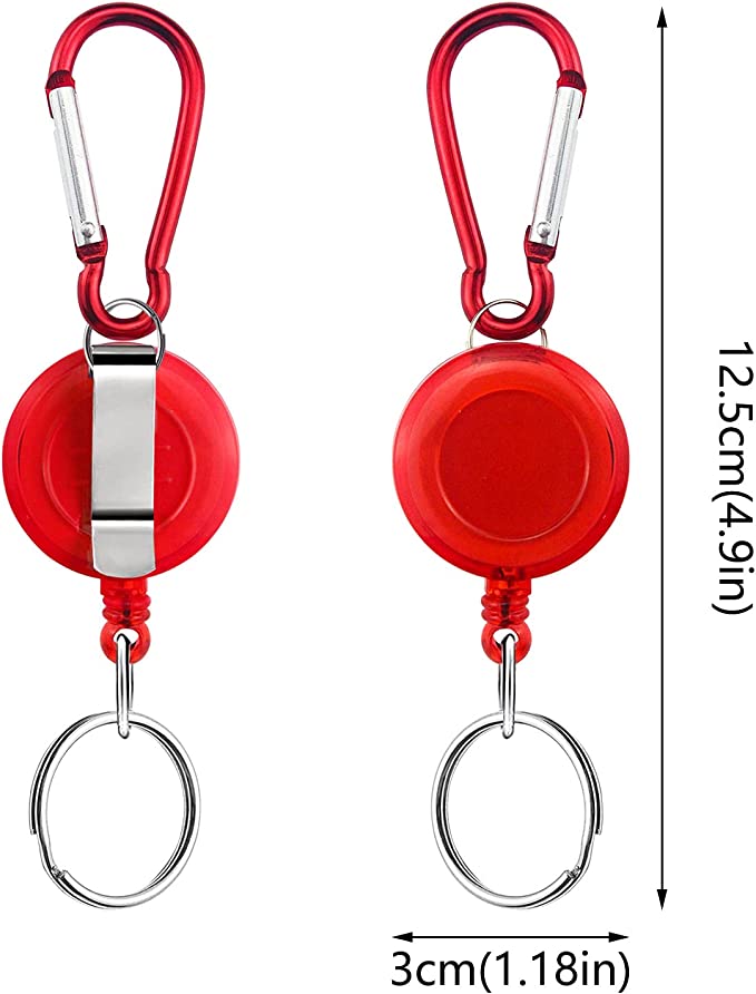 Ausziehbarer Schlüsselanhänger