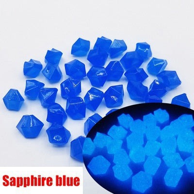 200 x Stück Gartendekoration leuchtsteine, die im Dunkeln leuchten