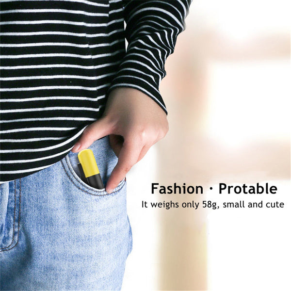 1200mAh Kapsel Mini Powerbank für iPhone Samsung Xiaomi etc...