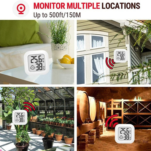 Mini-LCD-Digital-Thermometer Hygrometer Innenraum