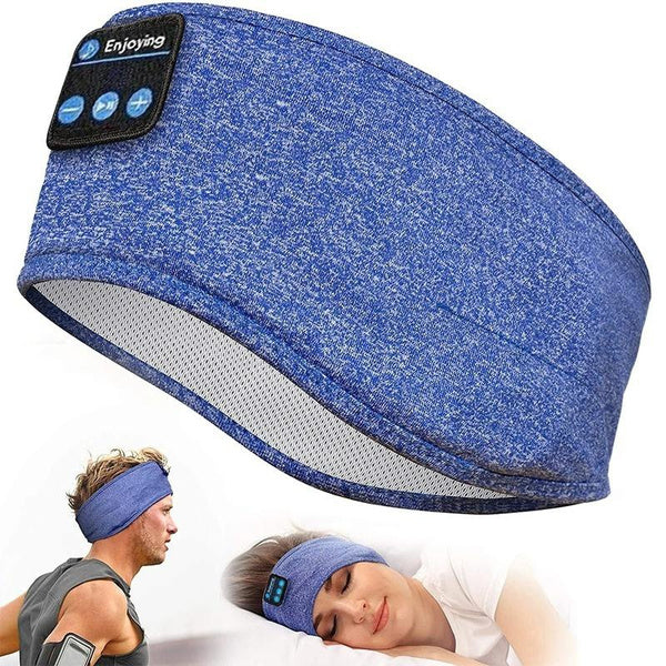 Elastisches Bluetooth-Stirnband & Augenmaske mit Lautsprecher
