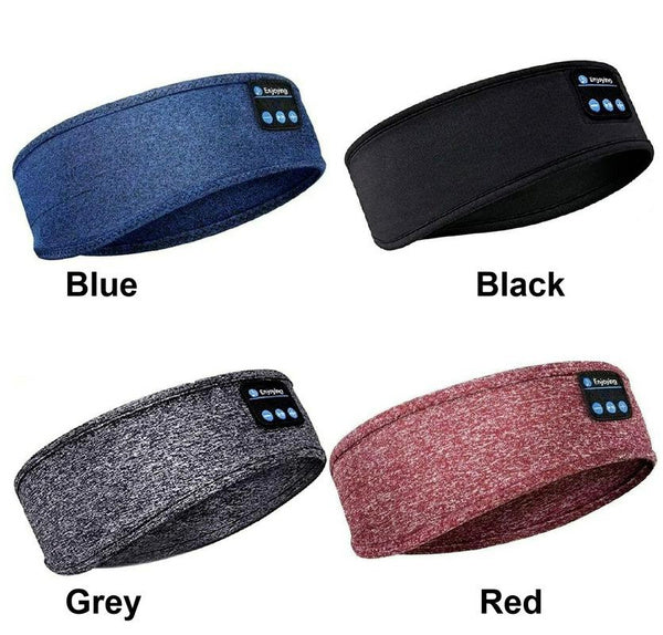 Elastisches Bluetooth-Stirnband & Augenmaske mit Lautsprecher
