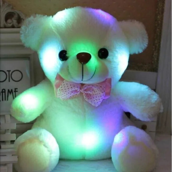 Leuchtender LED Teddybär 15cm Hoch