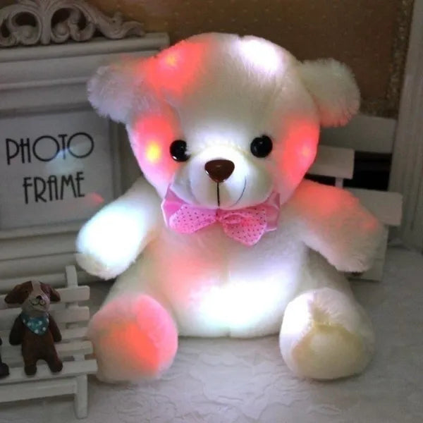 Leuchtender LED Teddybär 15cm Hoch