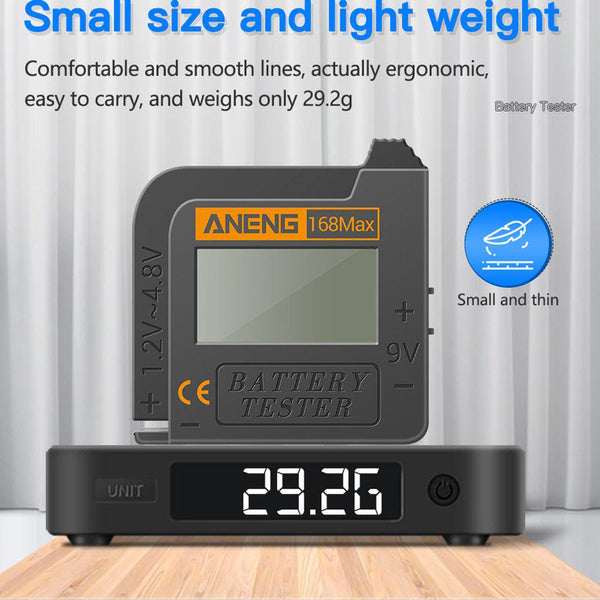 ANENG 168MAX AA AAA Knopfzelle Batterie Test Gerät