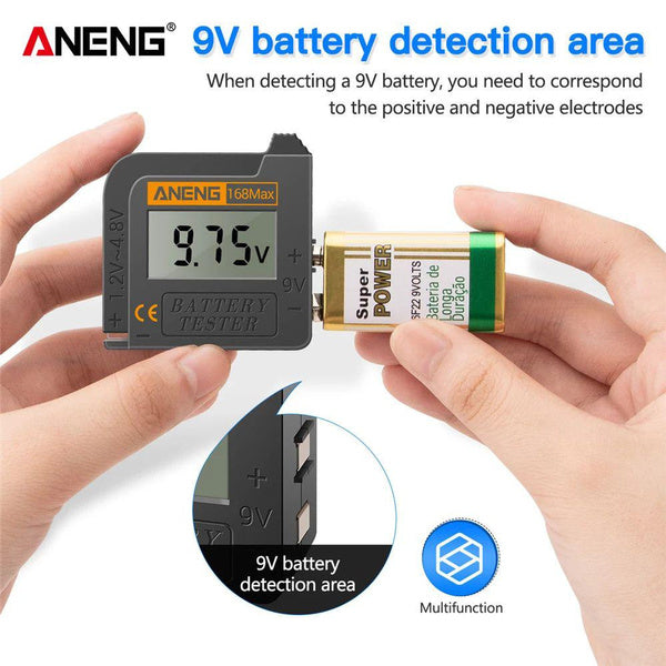 ANENG 168MAX AA AAA Knopfzelle Batterie Test GerÀt