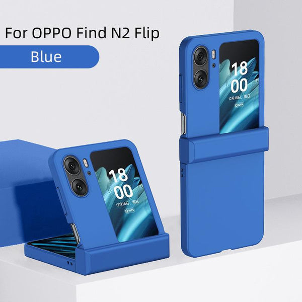 OPPO Find N2 Flip Shockproof Anti-fall Hardcase Orange/Blau