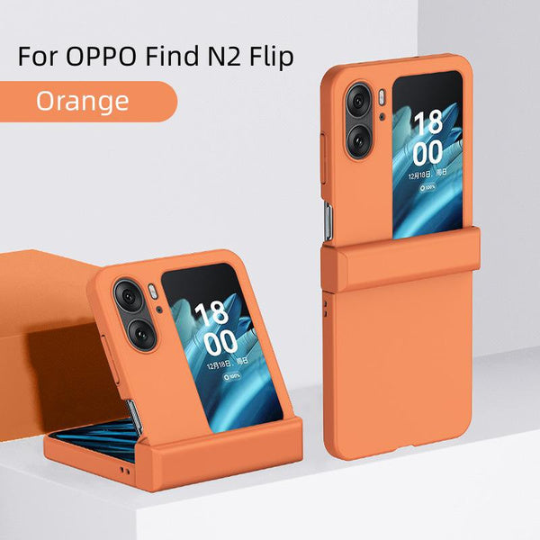 OPPO Find N2 Flip Shockproof Anti-fall Hardcase Orange/Blau