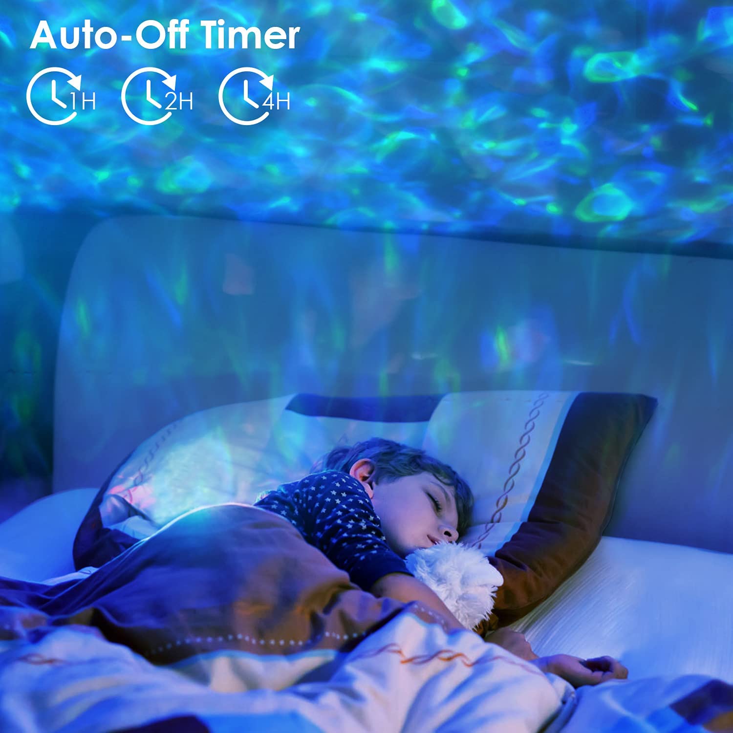 LED Projektor Sternenhimmel, 3 in 1 Galaxy Light, Sternenlicht Stern Projektor mit Bluetooth Lautsprecher