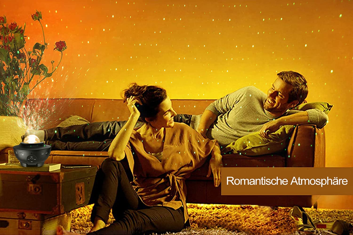 Galaxy Light LED Sternenhimmel Projektor Schwarz