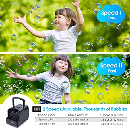 Tragbare Automatische Seifenblasenmaschine