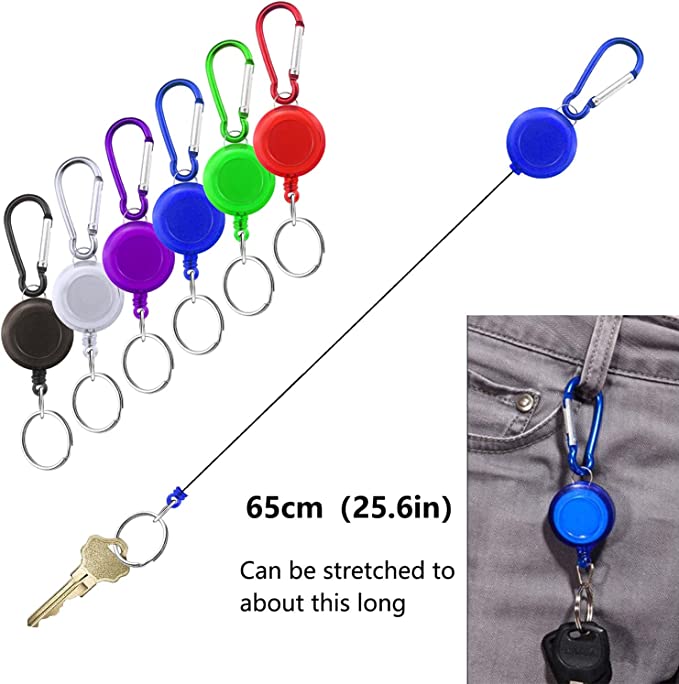 Ausziehbarer Schlüsselanhänger