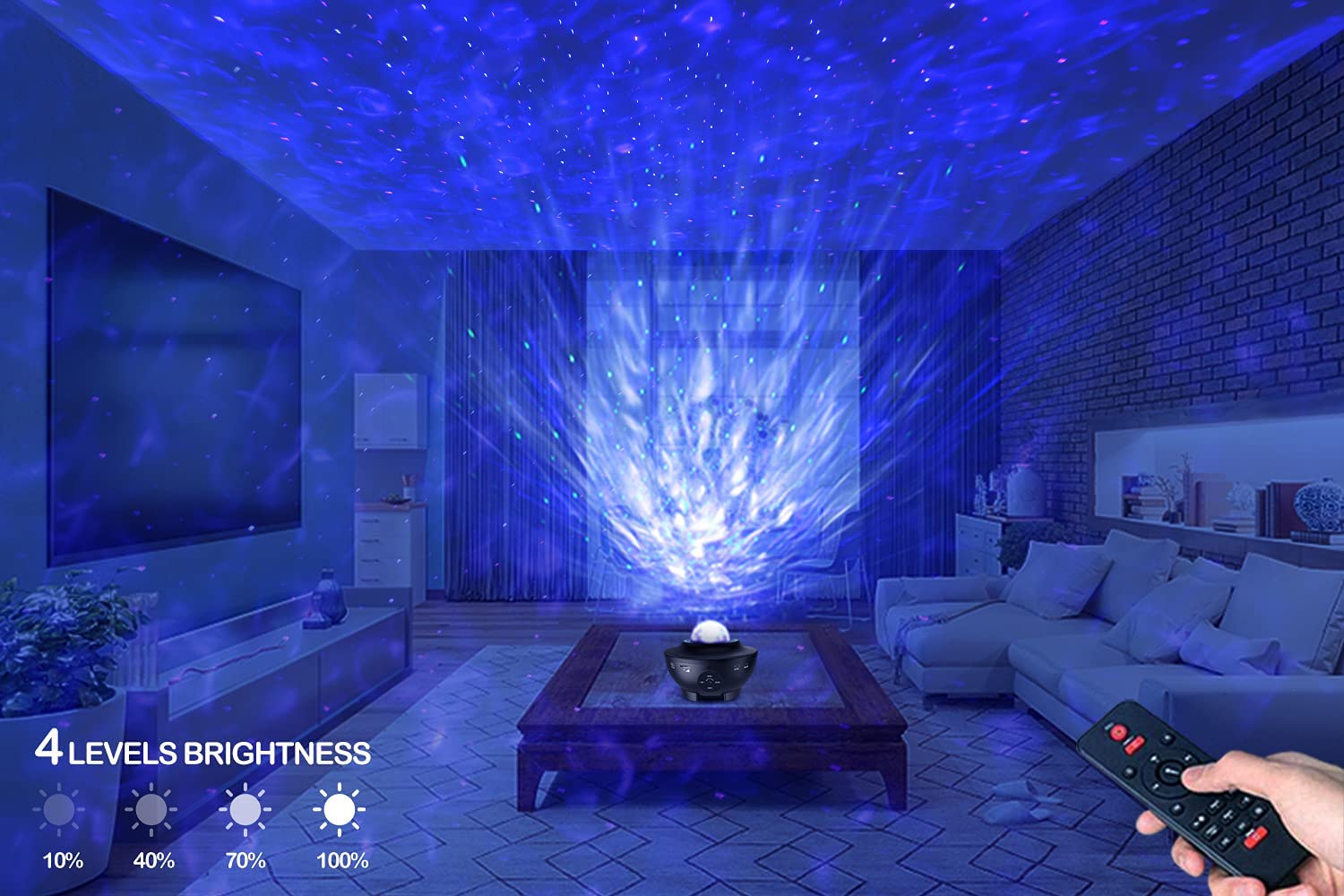 Galaxy Light LED Sternenhimmel Projektor Schwarz