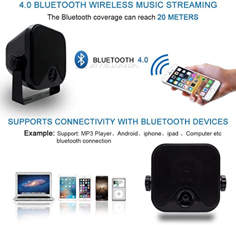 Wasserdichte 100Watt Lautsprecher mit Bluetooth Empfänger