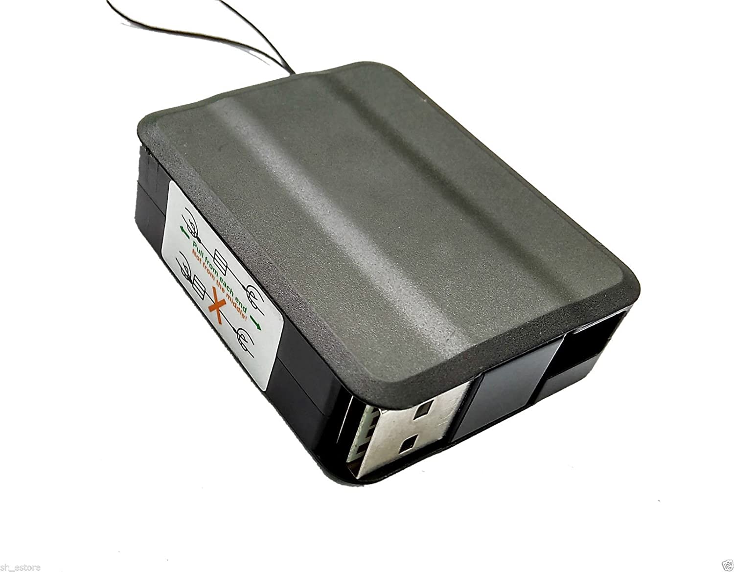 Premium Micro USB-Ladedatenkabel ausziehbar Schwarz | #Elektroniktrade.ch#