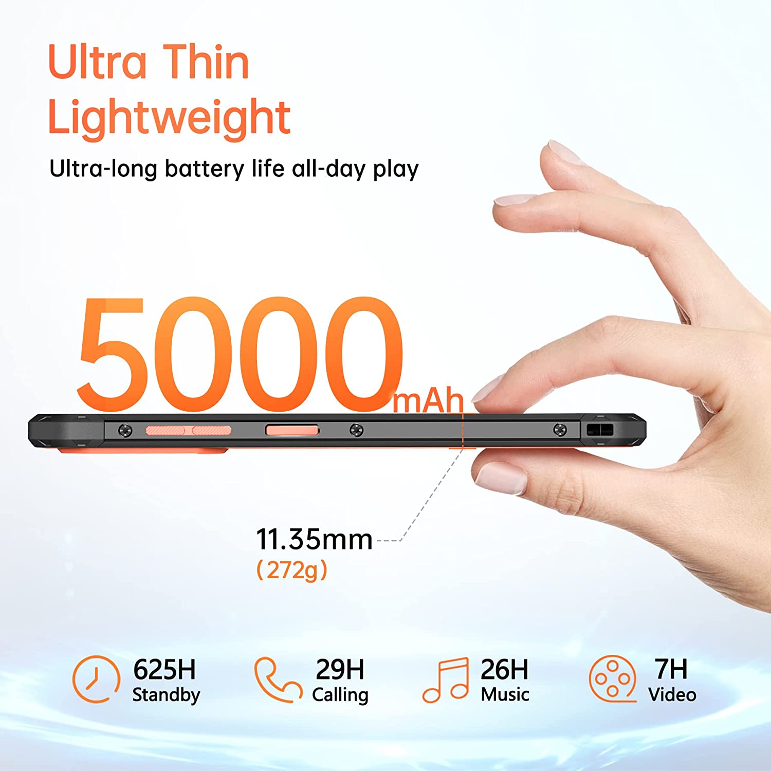 F150 Air 1 Pro Outdoor Smartphone, 6.5" FHD+, 6GB + 128GB Outdoor Handy