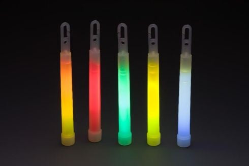 Knicklicht Outdoor & Sport 5-farbig sortiert ca 15 x 165 cm