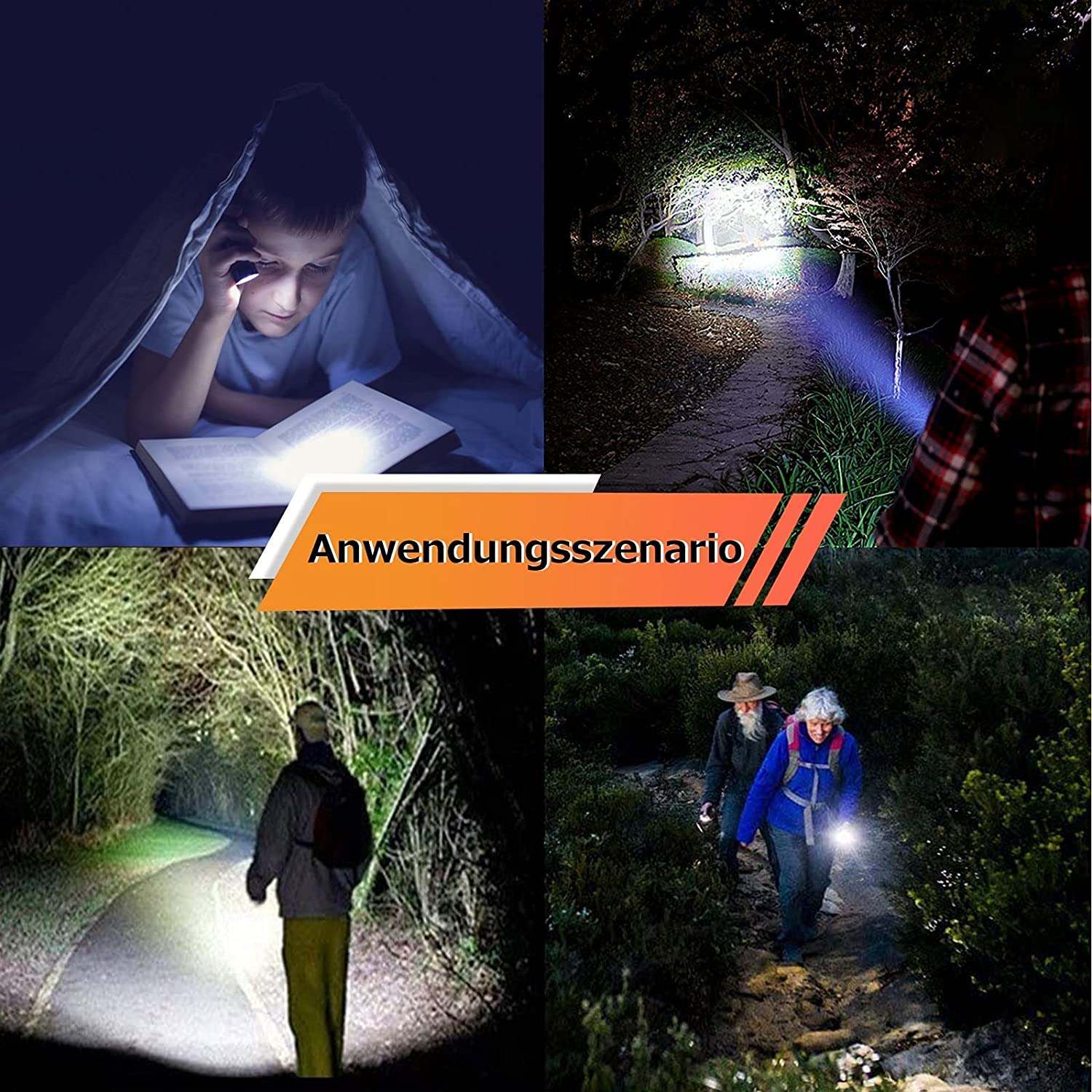 Mini LED Taschenlampe Superhelle LED Taschenlampen mit 3 Modi