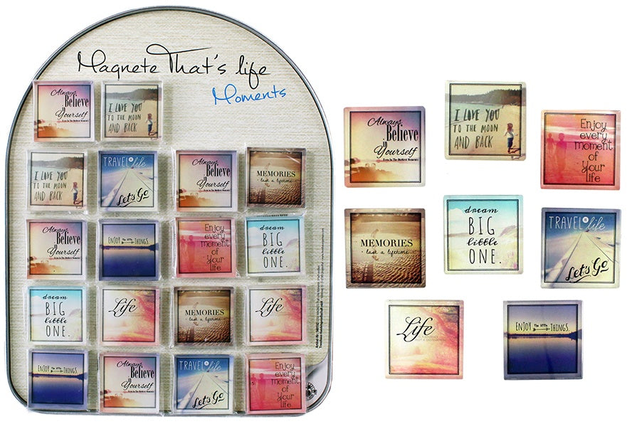 Magnet That's Life Moments COOLMAGNETS ca 4x4x0,5cm | #Elektroniktrade.ch#