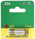 Batterie A23, 12V, 28x10mm, Alkaline, 1er-Blister