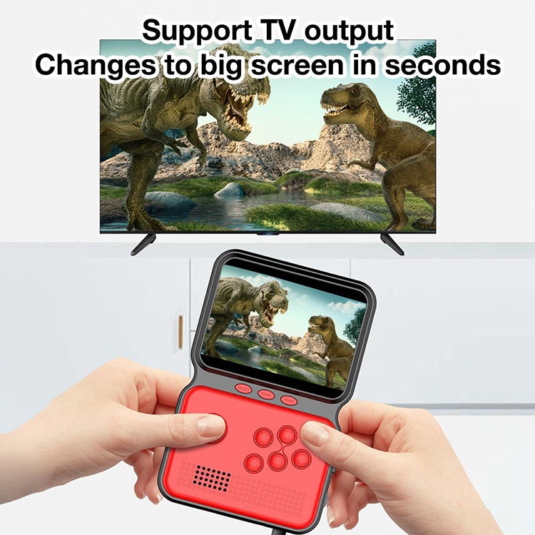 3.5-Zoll-16-Bit-Retro Classic Games Handspiel-Konsole Rot | #Elektroniktrade.ch#