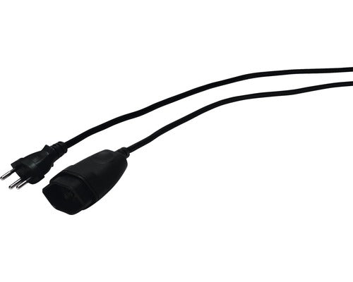 Strom Verlängerung 3x1.5mm² sw 10m T12/13