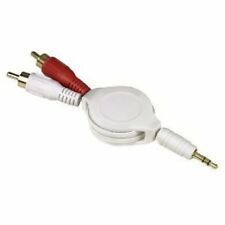 Chinch - Stereo Klinke 1.35m ausrollbar | #Elektroniktrade.ch#