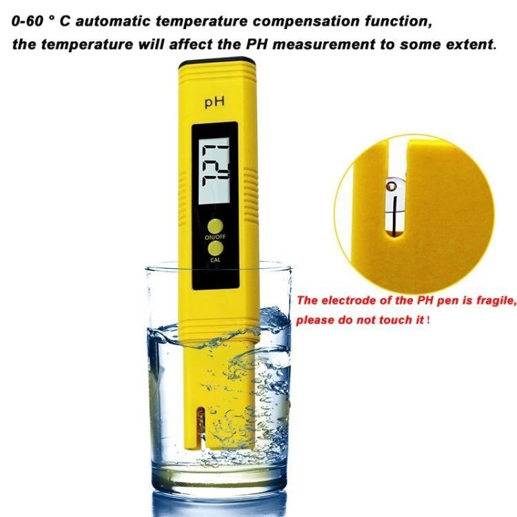 Tragbarer hochpräziser PH-Teststift PH-Säuremessgerät