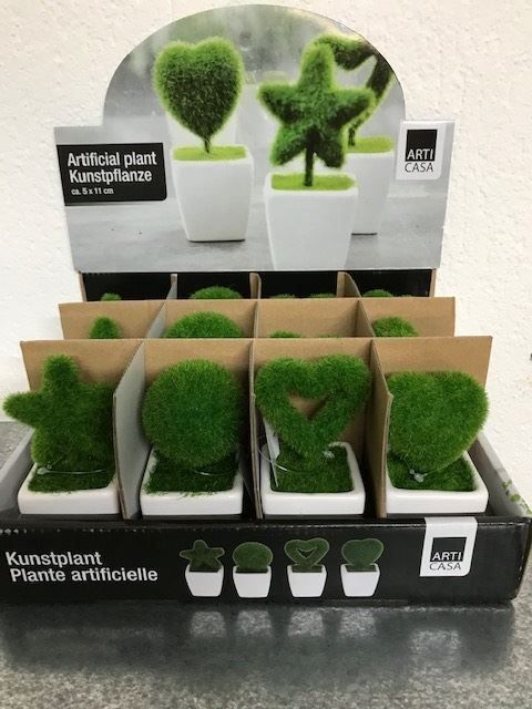 Kunstpflanzen im Topf ( Porzellan ) 5x11 | #Elektroniktrade.ch#