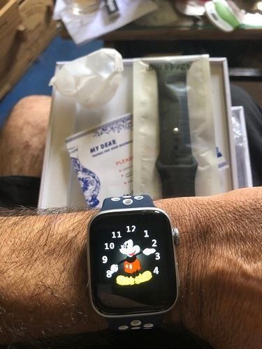 KIWITIME Bluetooth Smart Uhr IWO 6 42mm | #Elektroniktrade.ch#