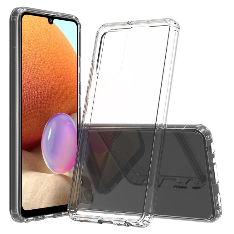 Für Samsung Galaxy A32 4G Stoßdicht kratzfest TPU + Acrylschutzkoffer (transparent)