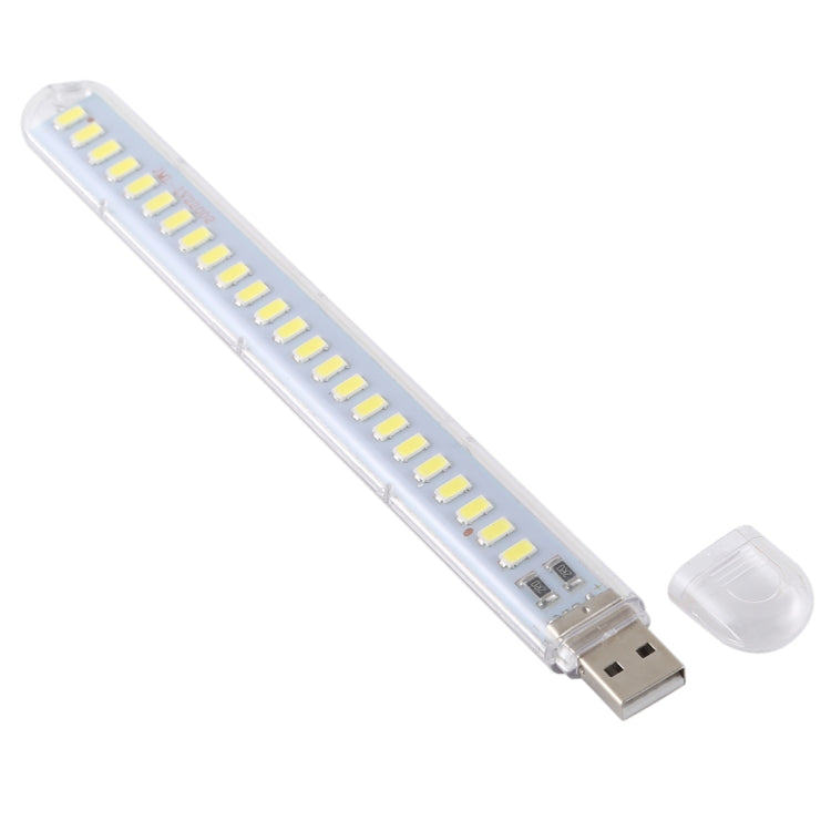 3W 24LEDs 5V 200LM USB LED Buchleuchte Tragbares Nachtlicht Weißes Licht